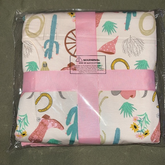 Littles sleepies pink rodeo cloud Blanket NEW - Picture 6 of 6